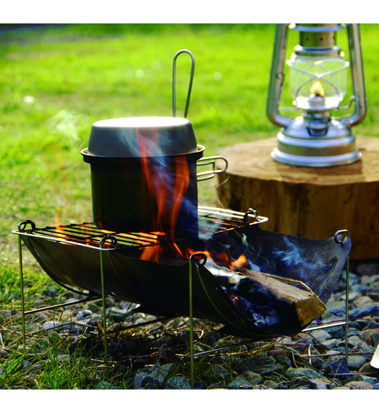 【belmont】ベルモント 焚き火台 TABI (収納ケース付) "Silver"