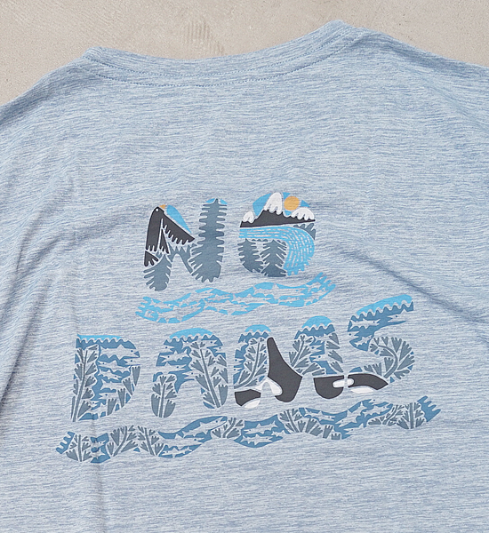 【patagonia】パタゴニア women's Capilene Cool Daily Graphic Shirt(Water) "NSBX" ※ネコポス可