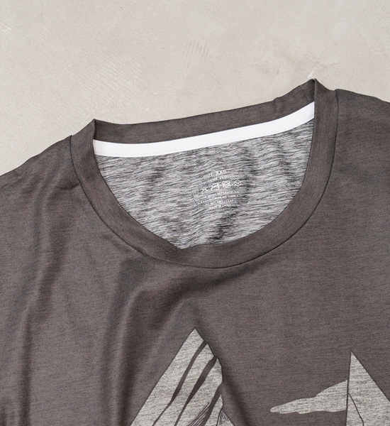 【milestone】マイルストーン unisex milestone×stamp run&co collaboration T-shirts "2Color" ※ネコポス可