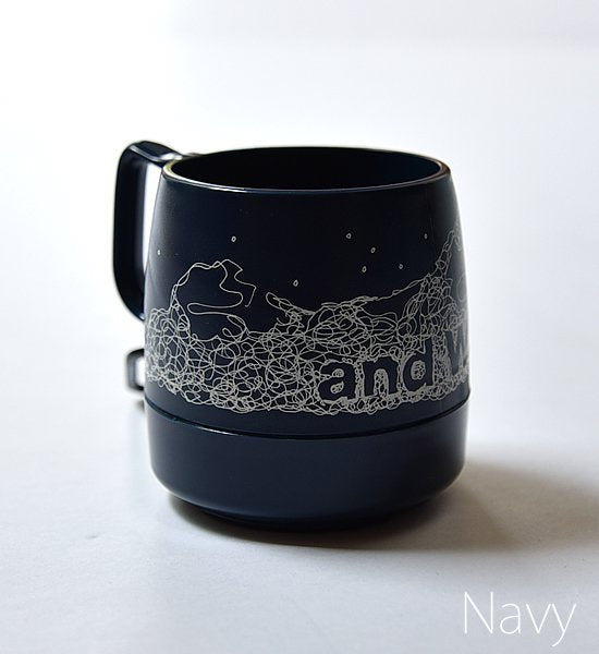 【and wander×DINEX】 アンドワンダー×ダイネックス DINEX Printed Mug "9Color"