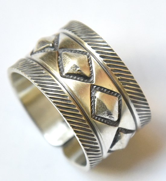 ★40%off【hobo】 ホーボー Cobblestone Silver Ring Narrow by STANLEY PARKER "Silver"