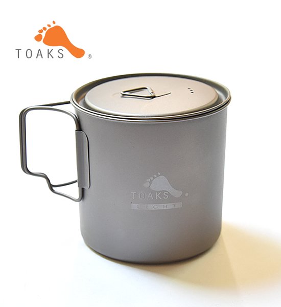 【TOAKS】 トークス Light Titanium Pot 650ml