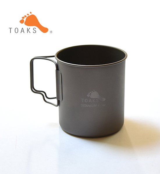 【TOAKS】 トークス　Titanium Cup 450ml