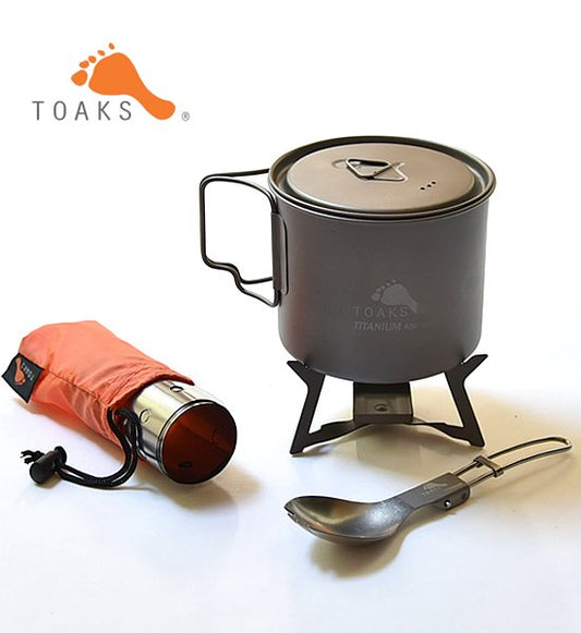 【TOAKS】 トークス Ultralight Titanium Cook System