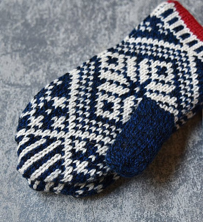 【HESTRA】 ヘストラ Nordic Wool Mitt "4Color"