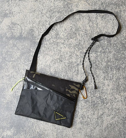 【atelier Blue bottle】 アトリエブルーボトル Hiker's SACOCHE- Lite Yosemite 別注カラー "Black Camo×Black ※ネコポス可