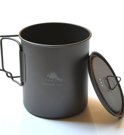 【TOAKS】 トークス Titanium Pot 750ml