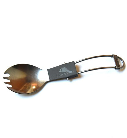 【TOAKS】 トークス Tanium Folding Spork ※ネコポス可