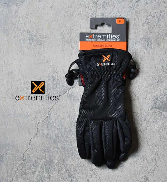 【extremities】 エクストリミティーズ Tornade Glove "Black"