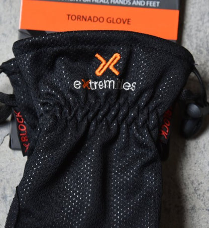 【extremities】 エクストリミティーズ Tornade Glove "Black"