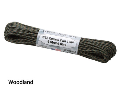 【Atwood Rope】 アトウッド・ロープ Tactical Cord "4Color"