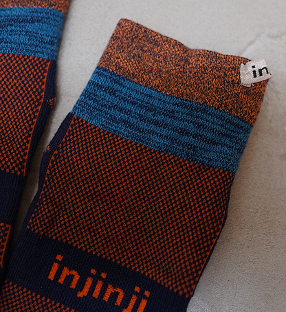 【injinji】インジンジ Trail Midweight Mini-Crew "9Color" ※ネコポス可