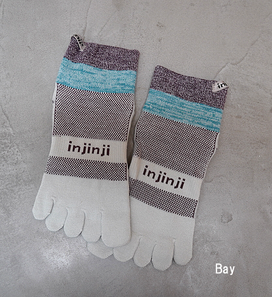 【injinji】インジンジ Trail Midweight Mini-Crew "9Color" ※ネコポス可