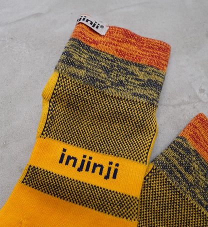 【injinji】インジンジ Trail Midweight Mini-Crew "9Color" ※ネコポス可