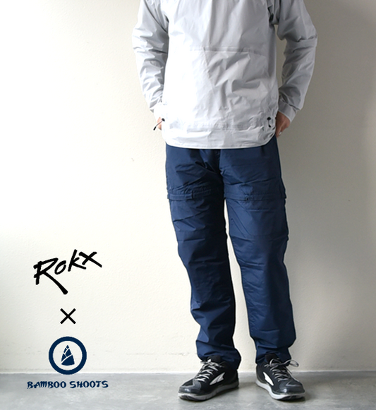 ★30%off【ROKX×BAMBOO SHOOTS】ロックス×バンブーシュート Convertible Pants "2Color"