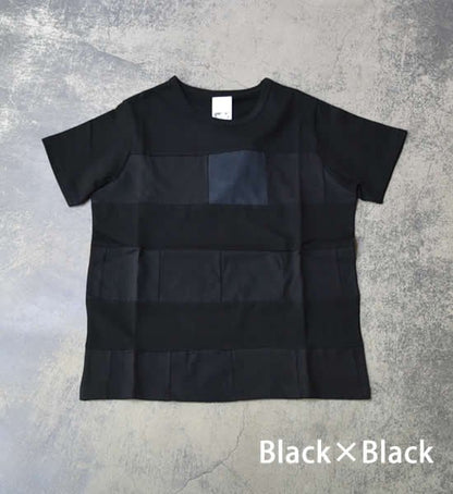 【yoused】ユーズド unisex Standard Patchwork Tee "2Color" ※ネコポス可