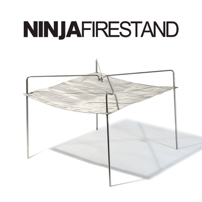 【PaaGo WORKS】パーゴワークス Ninja Firestand  ニンジャファイヤースタンド "Silver"