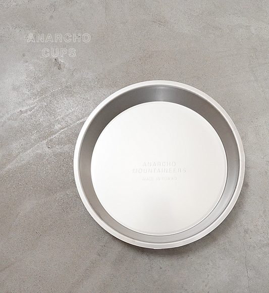 【Anarcho Cups】アナルコカップ  Dip Plate (for Cup&Mug) "Steel Gray"