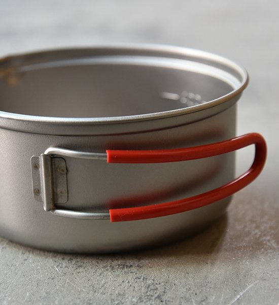 【EVERNEW】エバニュー Titanium Ultra-Light Cookware 1RED