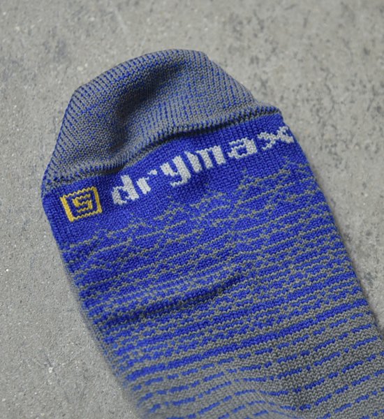 【drymax】ドライマックス Thin Running Mini Crew "Royal" ※ネコポス可