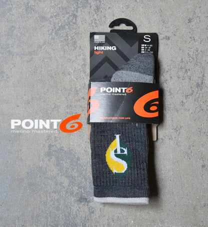 【POINNT6】ポイント6 Shinetsu Hiking Tech Light Crew "Gray" ※ネコポス可