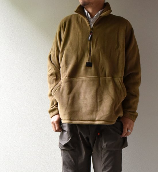 【PECKHAM】ペッカム Shirt, Pullover Fleece "Coyote"