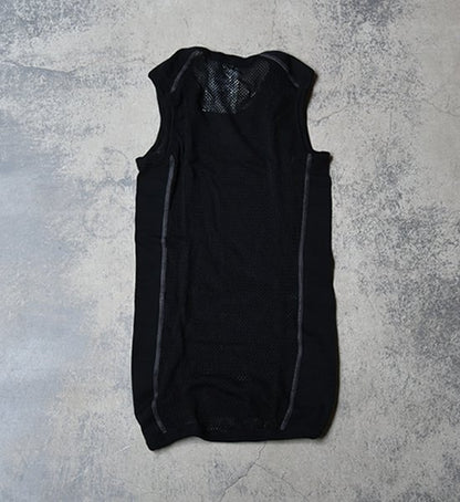 【ACLIMA】アクリマ men's Wool Net Singlet "Black"