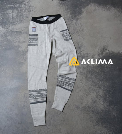 【ACLIMA】アクリマ women's Design Wool Marius Longs "Grafjell"