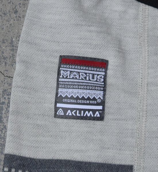 【ACLIMA】アクリマ women's Design Wool Marius Longs "Grafjell"