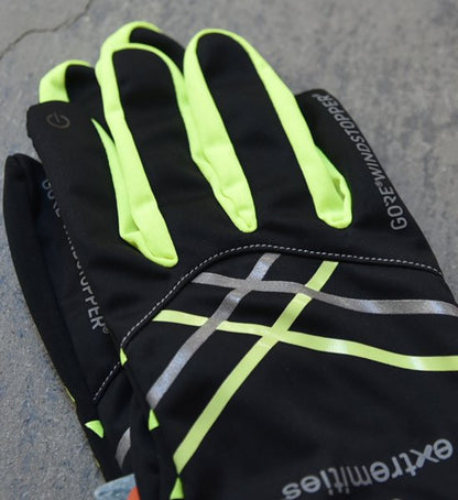 【extremities】エクストリミティーズ Windy Dry Lite Grippy Glove "Black×Yellow" ※ネコポス可