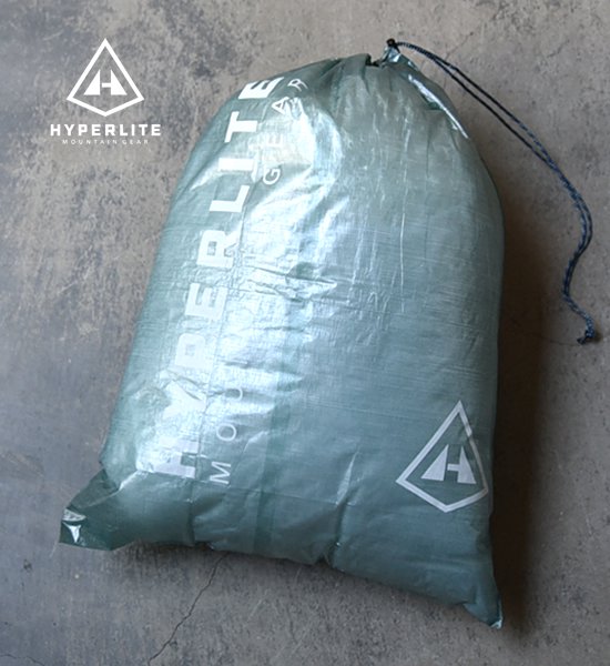 【Hyperlite Mountain Gear】Drawstring Stuff Sack (Jumbo/13L) "Green" ※ネコポス可