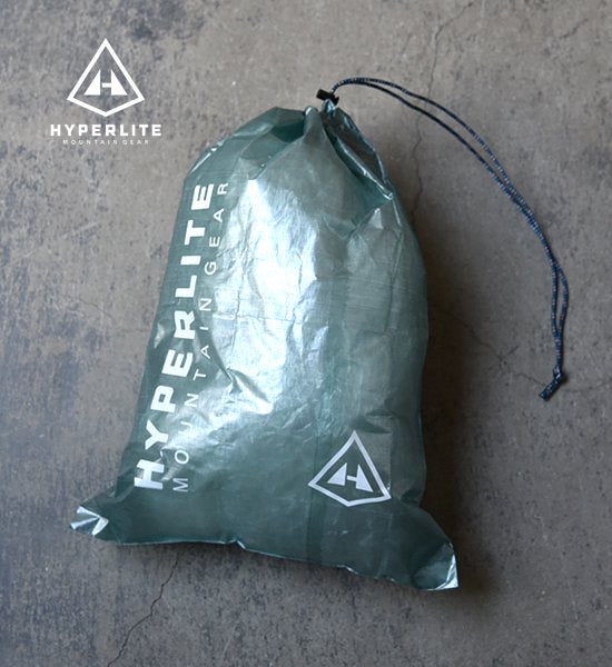 【Hyperlite Mountain Gear】Drawstring Stuff Sack (Large/4L) "Green" ※ネコポス可