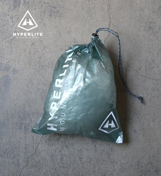 【Hyperlite Mountain Gear】Drawstring Stuff Sack (Small/2L) "Green" ※ネコポス可