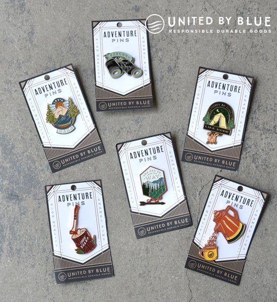 【UNITED BY BLUE】ユナイテッド バイ ブルー Enamel Pins ※ネコポス可