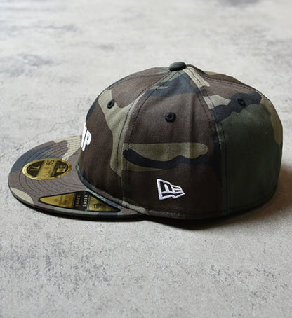 ★30%off【NEW ERA OUTDOOR】ニューエラアウトドア  59Fifty Word Cap "Woodland Camo"