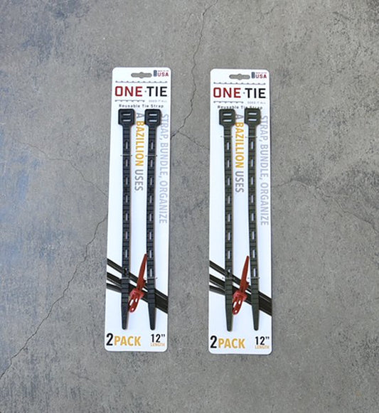 【ONE TIE】ワンタイ ONE-Tie 12インチ(2本セット) "2Color"