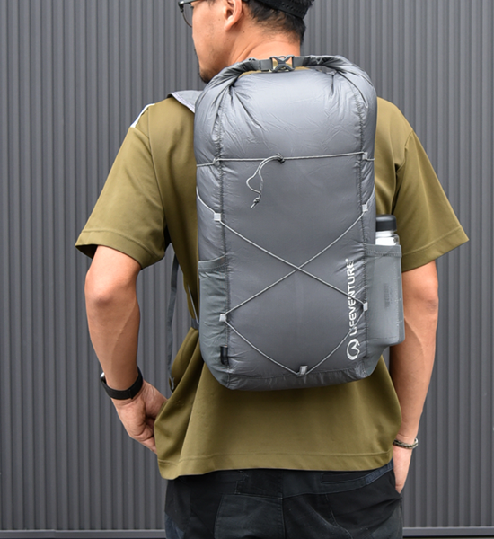 【LIFEVENTURE】ライフベンチャー Packable Waterproof Backpack "Gray"