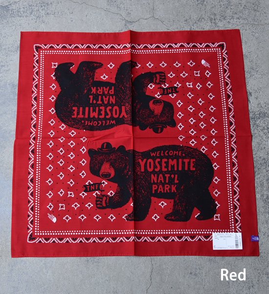 【THE NORTH FACE PURPLE LABEL】ノースフェイスパープルレーベル Organic Cotton Bandana ※ネコポス可