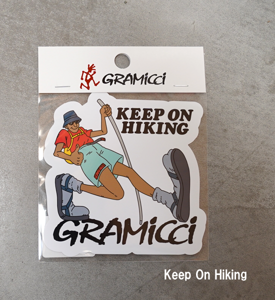 【GRAMICCI】グラミチ Gramicci Sticker "5Color" ※ネコポス可