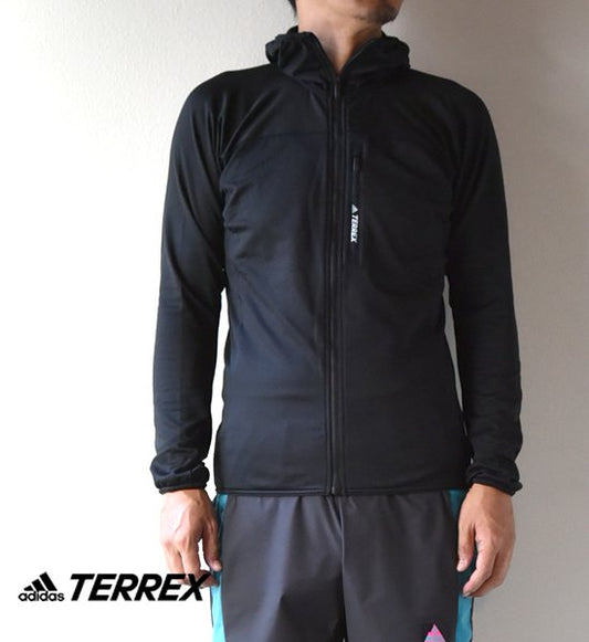 ★30%off【adidas TERREX】アディダス テレックス men's Trace Locker Fleece Hoody "Black"