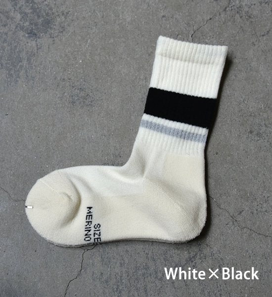 【RoToTo】ロトト Safety Border Socks "5Color"