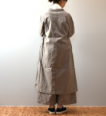 ★30%off【NAPRON】ナプロン Slit Coat "2Color"