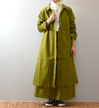 ★30%off【NAPRON】ナプロン Slit Coat "2Color"