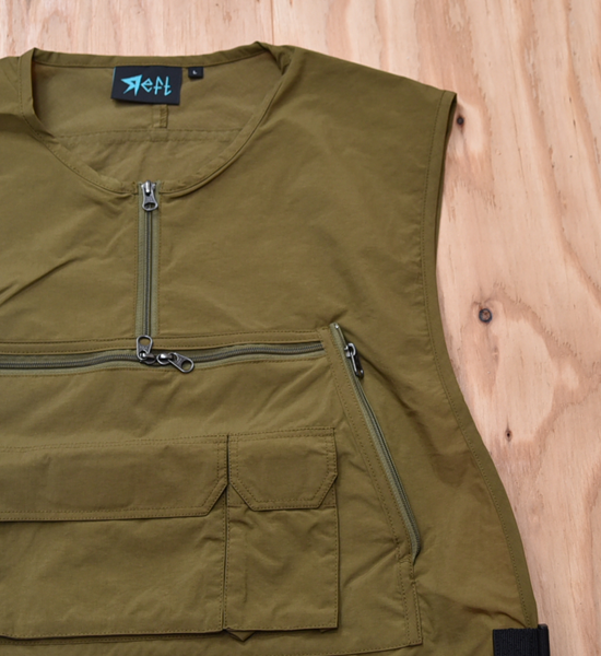 【Яeft】レフト Classic Mountain Hiker Vest "2Color"