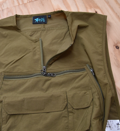 【Яeft】レフト Classic Mountain Hiker Vest "2Color"