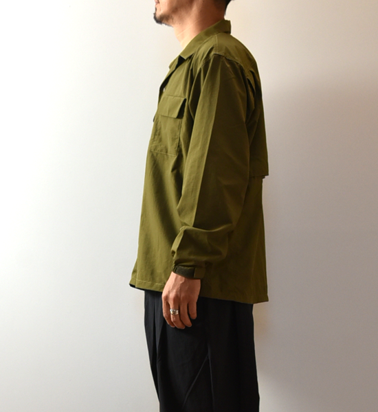 【BURLAP OUTFITTER】バーラップアウトフィッター L/S Camp Shirt "2Color"