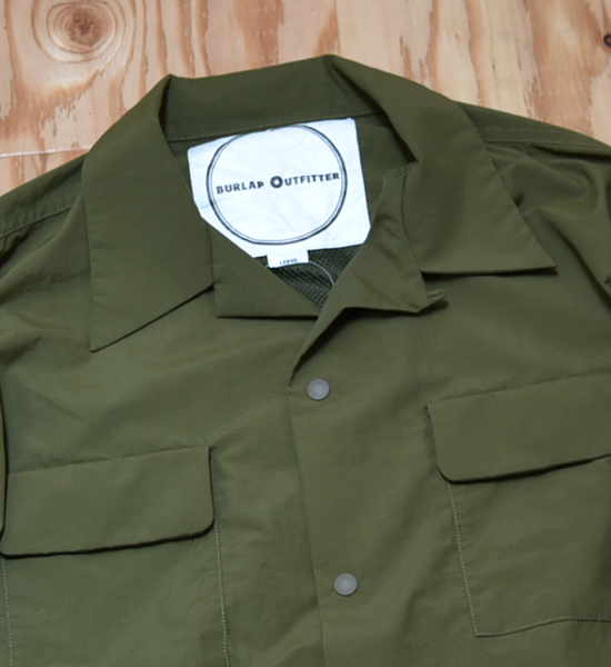 【BURLAP OUTFITTER】バーラップアウトフィッター L/S Camp Shirt "2Color"