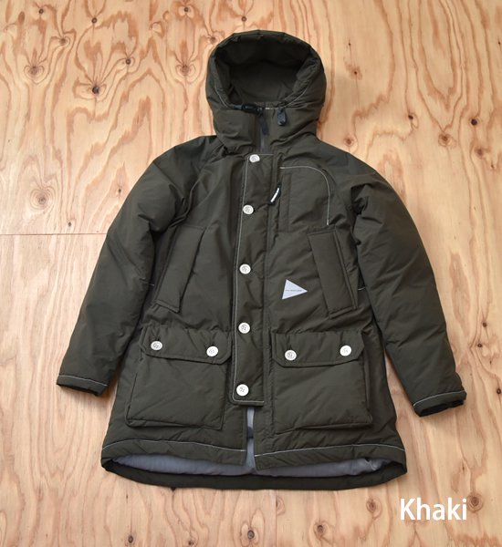 ★30%off 【and wander】アンドワンダー women's tough down coat "2Color"