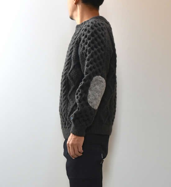 ★50%off 【HIMALAYAN CLIMBER'S HAND-KNIT】ヒマラヤンクライマーズハンドニット Crew Neck Sweater "3Color"