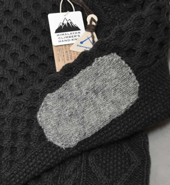 ★50%off 【HIMALAYAN CLIMBER'S HAND-KNIT】ヒマラヤンクライマーズハンドニット Crew Neck Sweater "3Color"